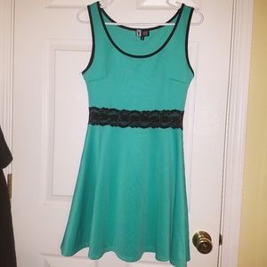 VIBE Sportswear Aqua Blue Dress Large